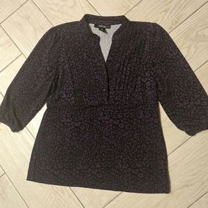 Style & Co Purple Leopard